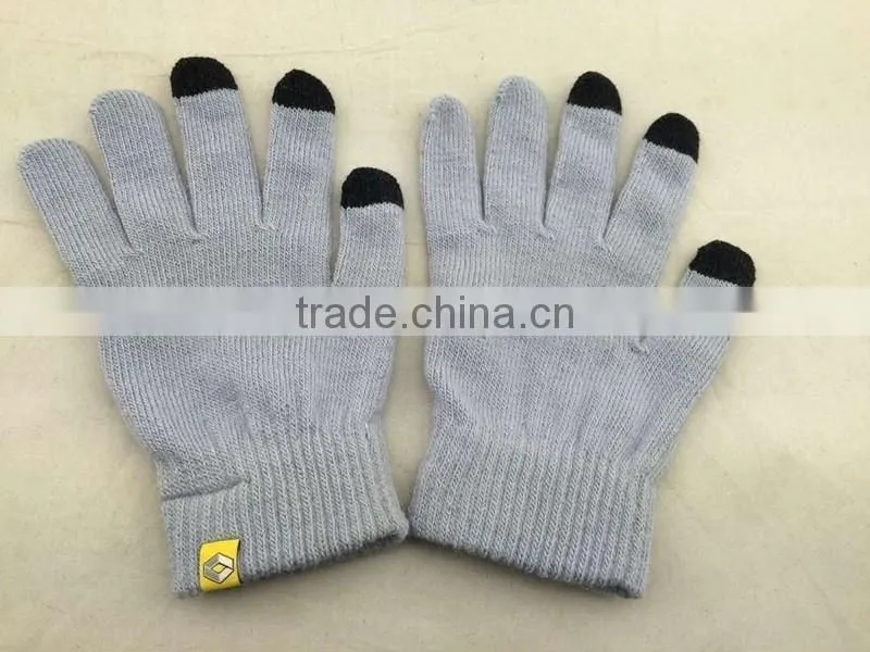 specialty custom practical mobile phone and tablet computer touch screen gloves