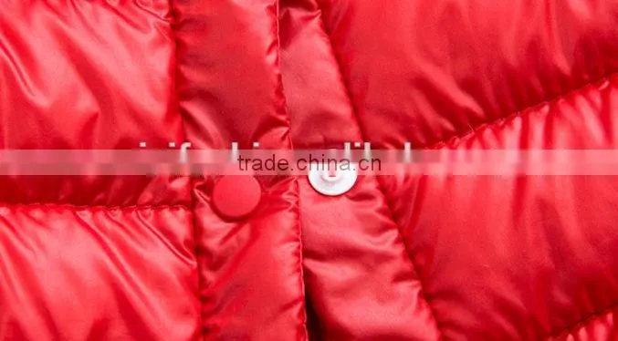 high quality casual boys winter down feather filled kids padded vests