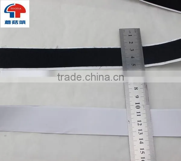Super sticky self-adhesive hook & loop touch tape 1"