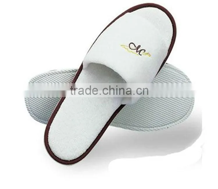 Restaurant and hotel supplies hotel disposable cut pile guest slippers