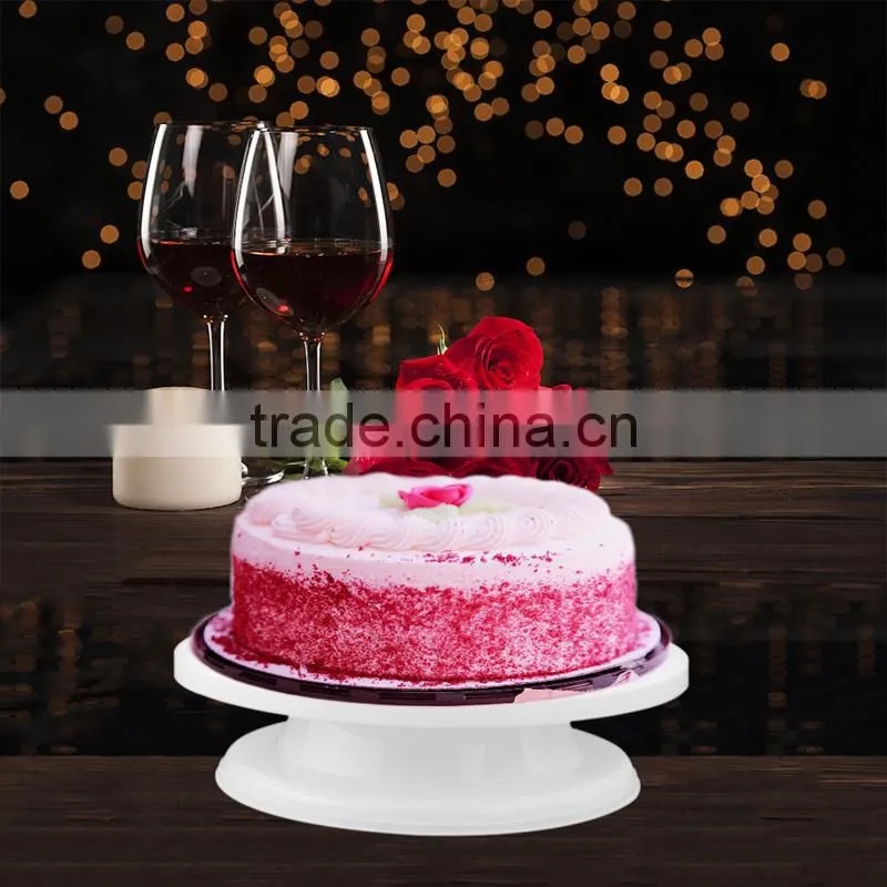 Rotating Cake Decorating turntable rotating stand/ Icing Turntable Display Table Stand cake turntable for wedding cake