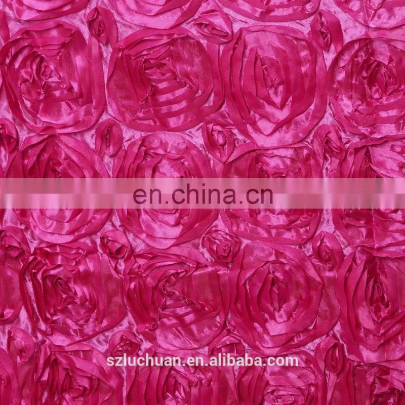 Fashion Design Polyester Satin Suzhou Decoration Wedding Table Skirt