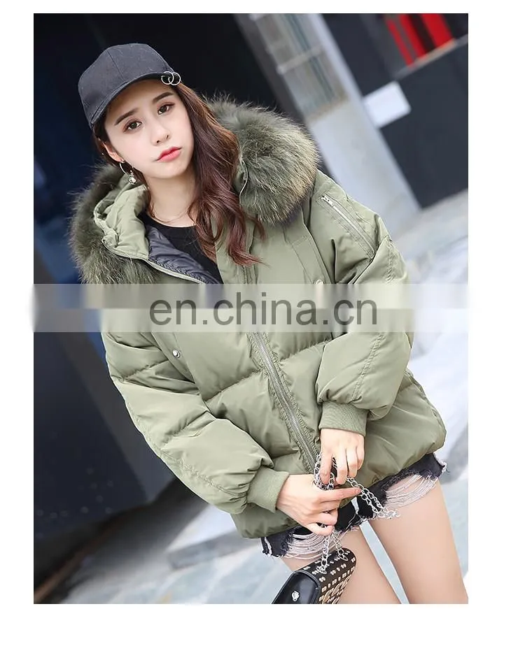 2016 Hot Style Made in China Women Short Down Parka Winter Wear Women Down Coat