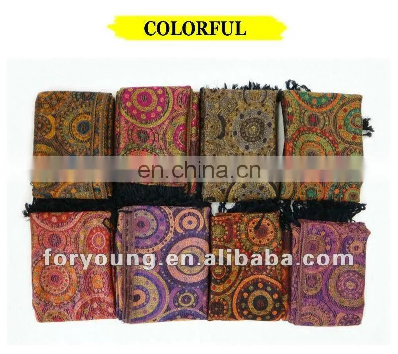 polka dot stoles and all kinds of shawls