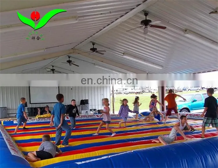 Children inflatable high quality bouncy indoor safe jumping pad