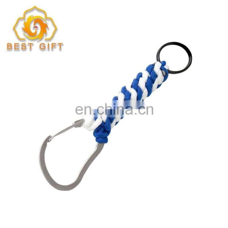 Mutifuntion Aluminum Climbing Carabiner Keychain For Gifts