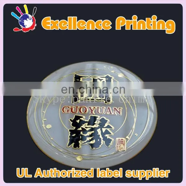 high quality self adhesive resine epoxy stickers made in Niongbo