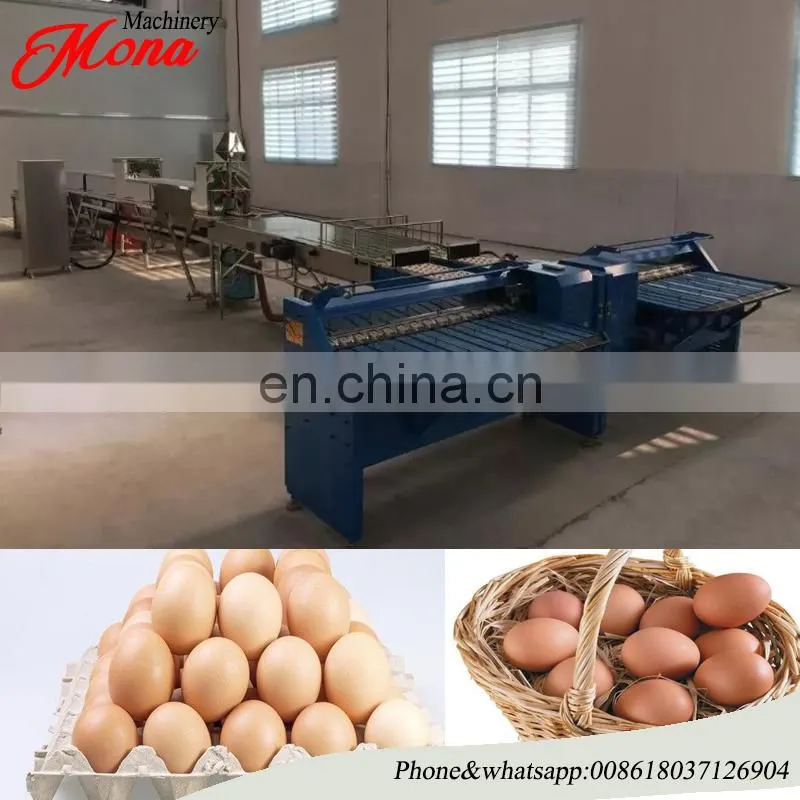 Stainless steel duck egg grading machine / duck egg sorter /duck egg grader