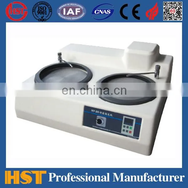 MP-2B: metal sample and polishing machine/metal grinding machine/metallographic polishing machine