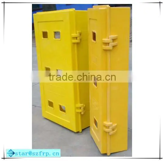FRP fiberglass corrosion resistant gas meter box