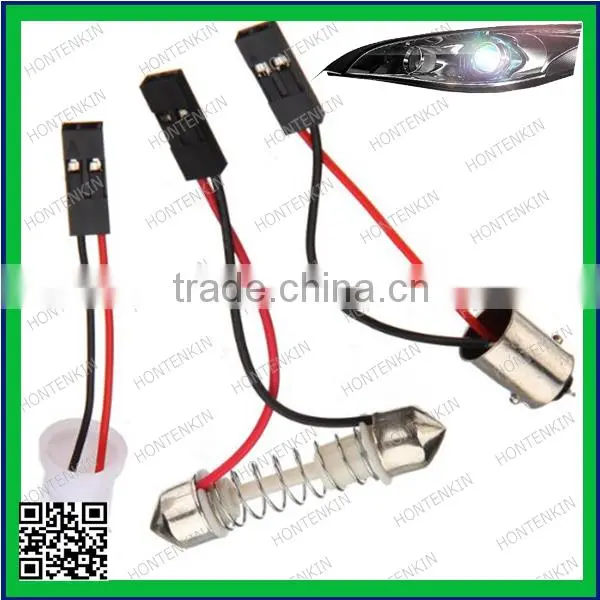 Flexible Wire LED for T10/BA9S/ Festoon Base