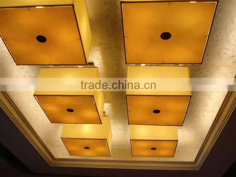 hotel hall large decorative alabaster stone