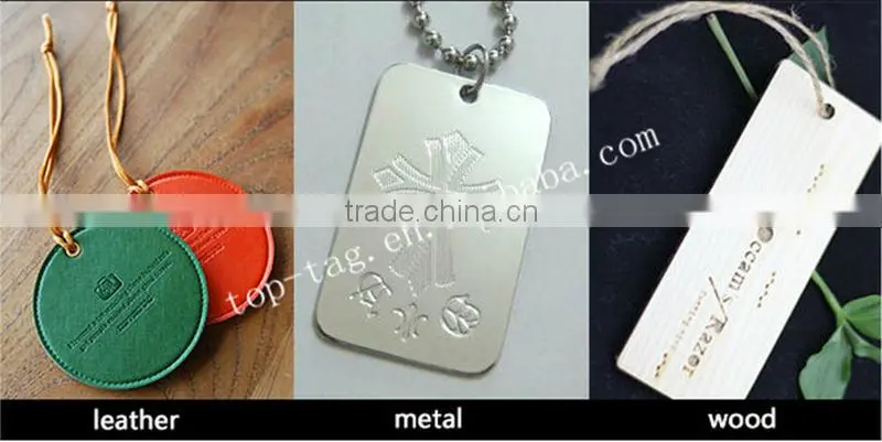 Printable EPC Gen2 UHF Paper Clothing Rfid Tag Hang Tag