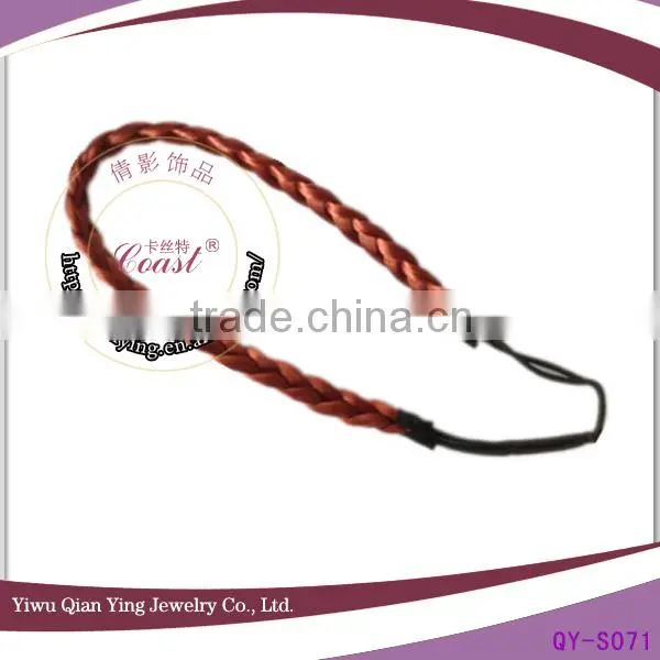 blond fashion hair braided braid headband
