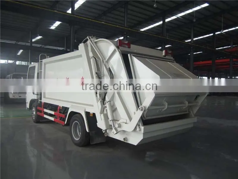 Yuejin 5m3 mini garbage truck
