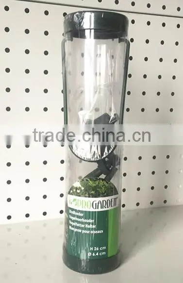 Cheap cup shape plastic garden bird feeders