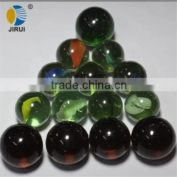 15mm colorful glass beads