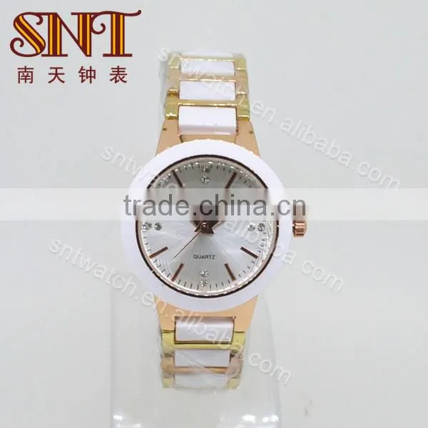 Fashion alloy watch quartz watch for lady