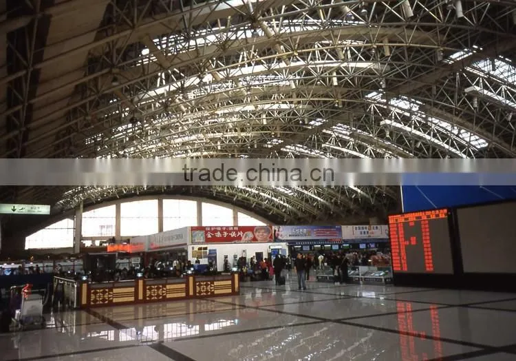Design life of 50 years steel building airport terminal