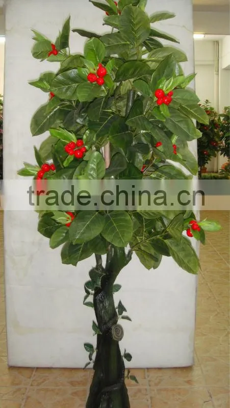 High Simulation Artificial bonsai tree /artificial bonsai fruit tree by yafei