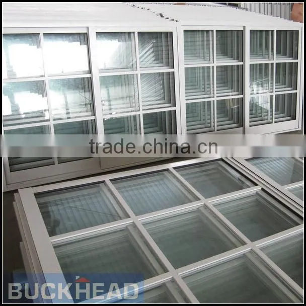 Aluminum Window with Security Bar