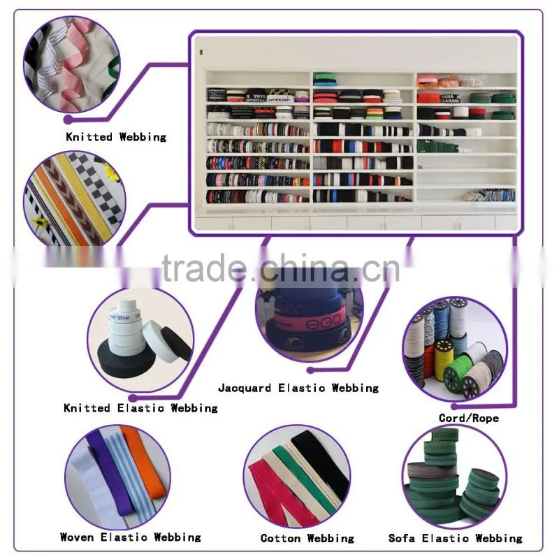 2016 Colorful PP Webbing Belt with Pattern
