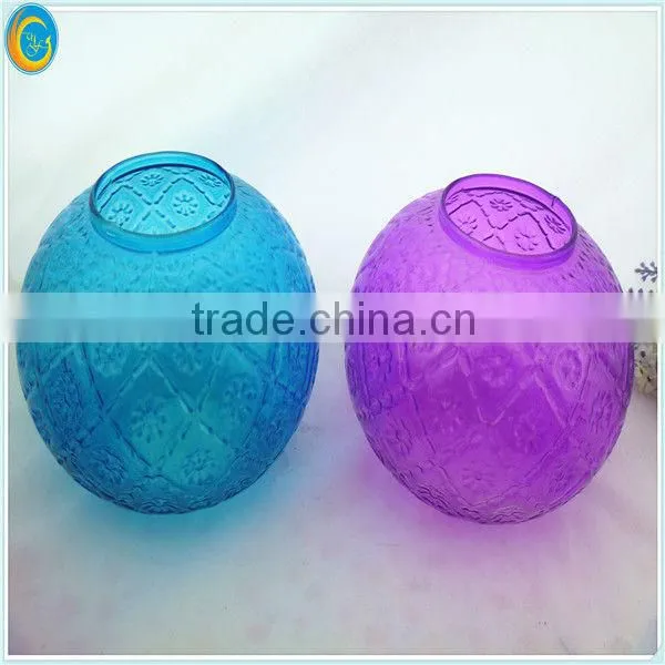 handmade glassware for candle