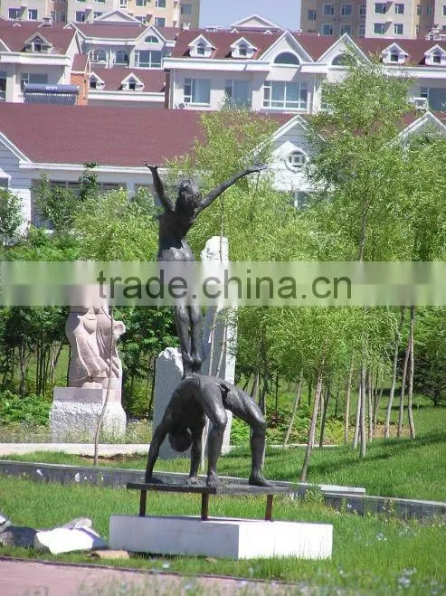 copper/bronze animal statue