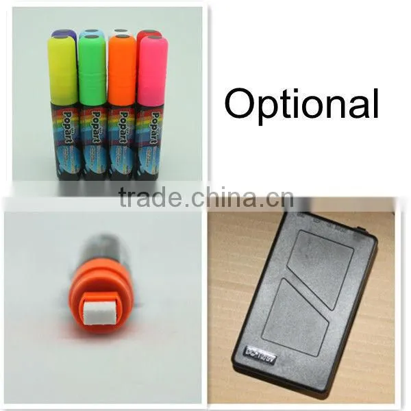 Latest hot Double-sided wooden LED moving board