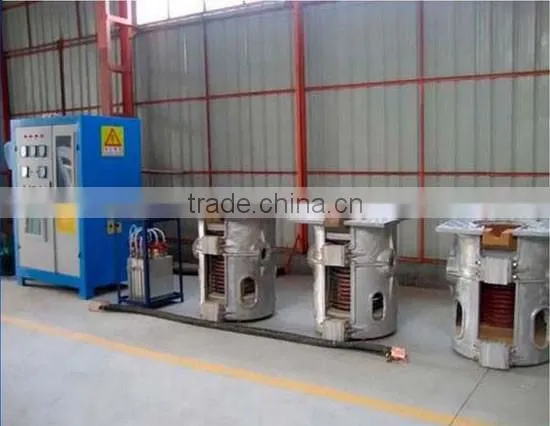 China Supplier Medium Frequency Electric Iron Smelting Furnace