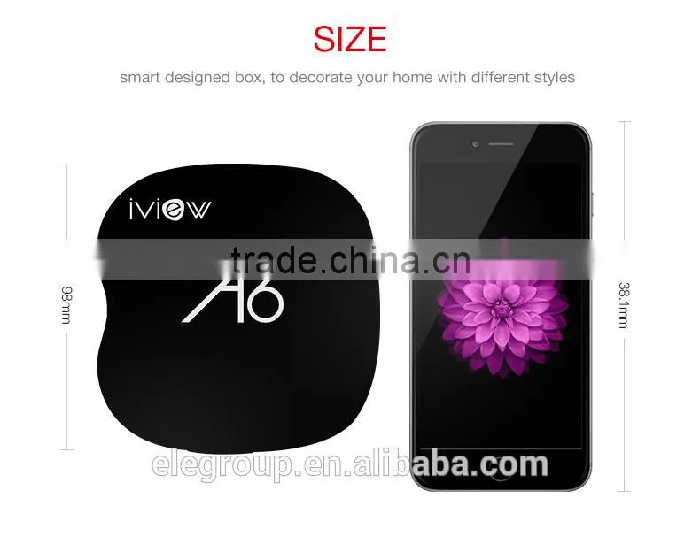 iview A6 Andriod IPTV TV box