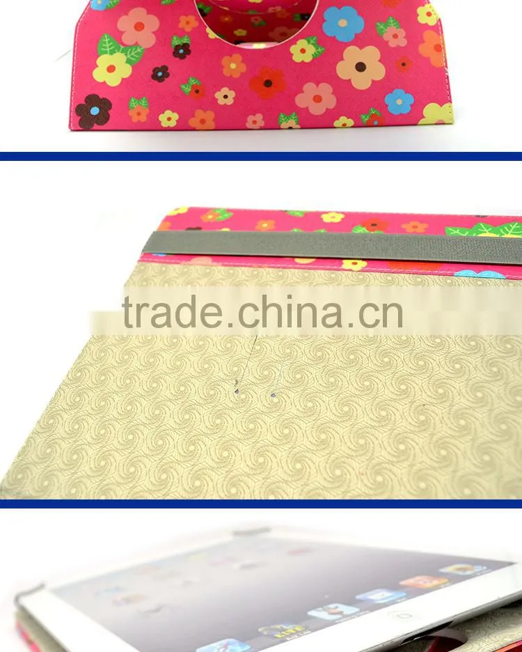 Printed Flower Universal 8" Rotating Tablet Case