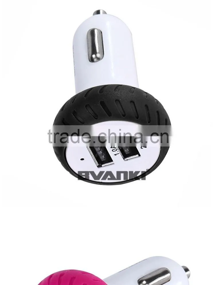 2016 trending products New Dual car usb charger quick charge 2.0 car charger Universal car phone charger bulk buy from china