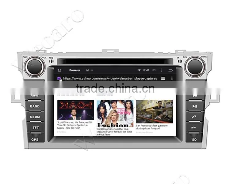 Wecaro WC-TE7029 Android 4.4.4 WIFI 3G car radio navigation system for Toyota EZ Car DVD Player 2006 2007 2008 2009 2010 2011