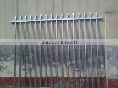 High quality ornamental steel fence (supplier)