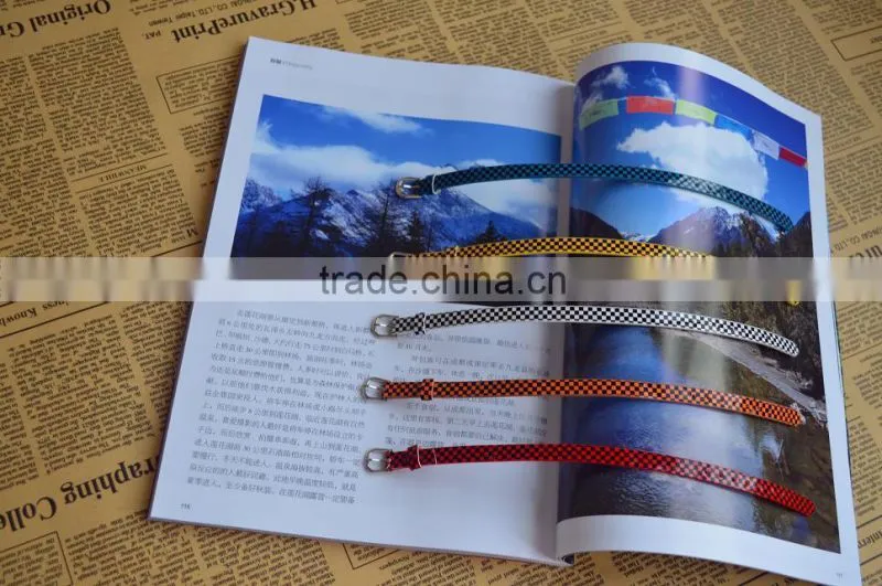 Gorgeous Lattice Pattern Colorful PU Leather Wristbands