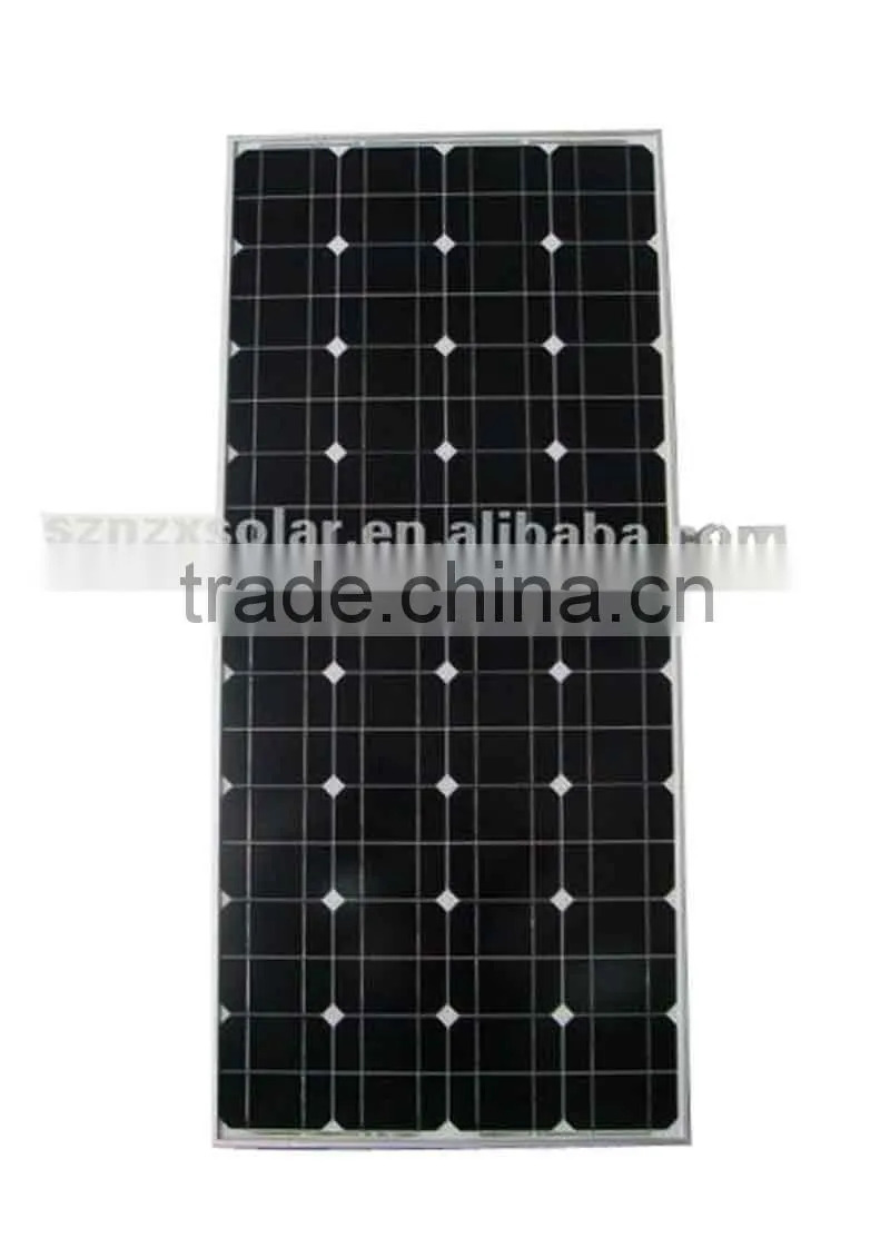 80W Mono Crystalline Silicon PV Solar Modules