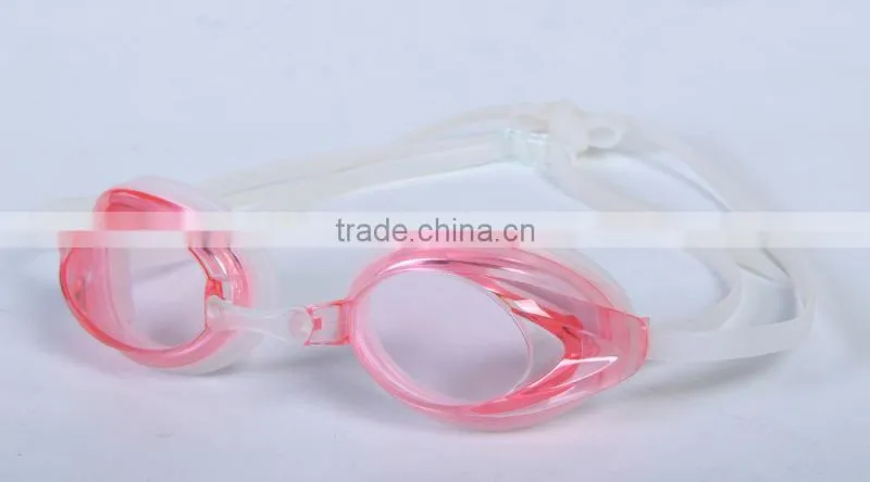 fashion competition swimming goggles with prescriptiong lens
