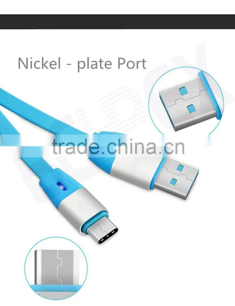 Breathing Light LED USB-C 2.0 Cable Without Twine
