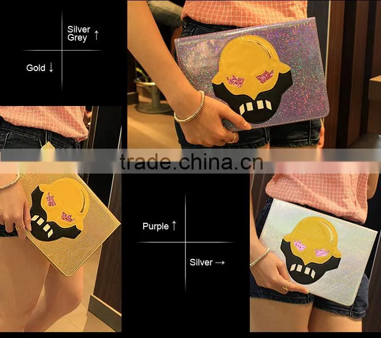 New products Arrival! Fashionable PU Cover and Protective Soft TPU case for iPad.
