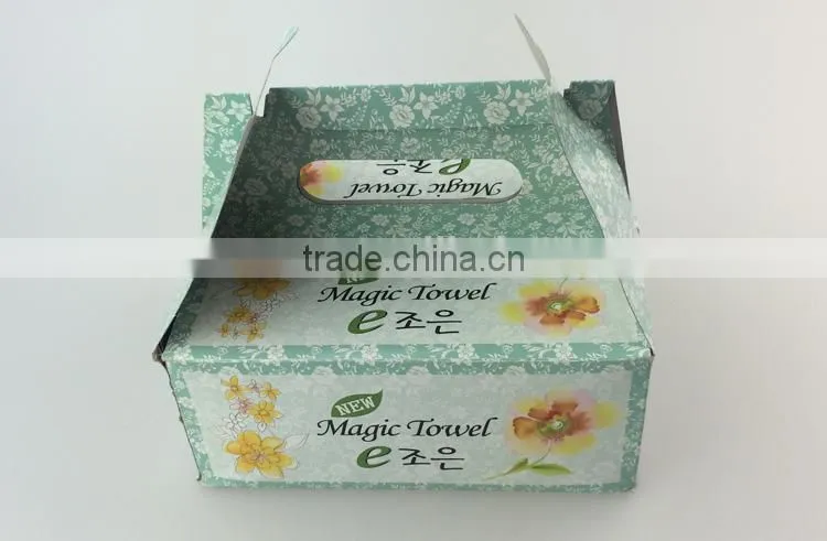 nonwoven cleaning disposable magic towel,coin towel