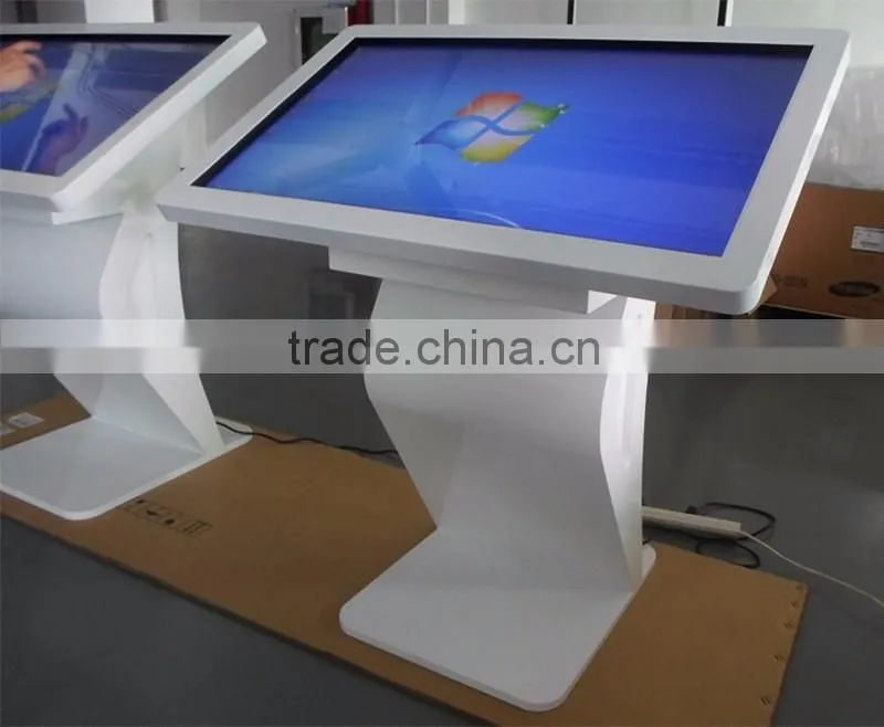 Customized indoor Panel All In One Advertising Multi Touch Screen Kiosk PC Digital Signage