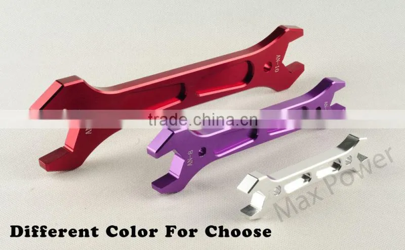 double-headed wrench open end wrench aluminum fittings wrench High quality aluminum alloy