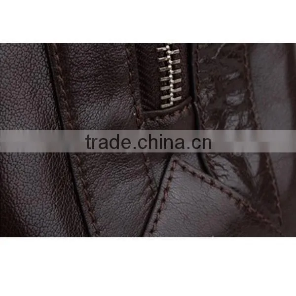 2014 Fashion leather men's shoulder bag