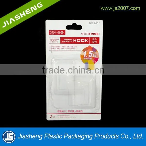 clear plastic clamshell packaging for peg
