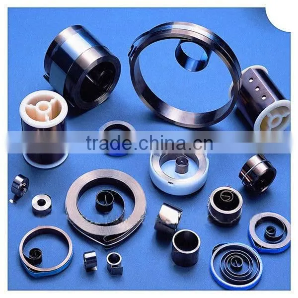 Made in china flat metal torsion volute springs or stainless steel coil spiral spring