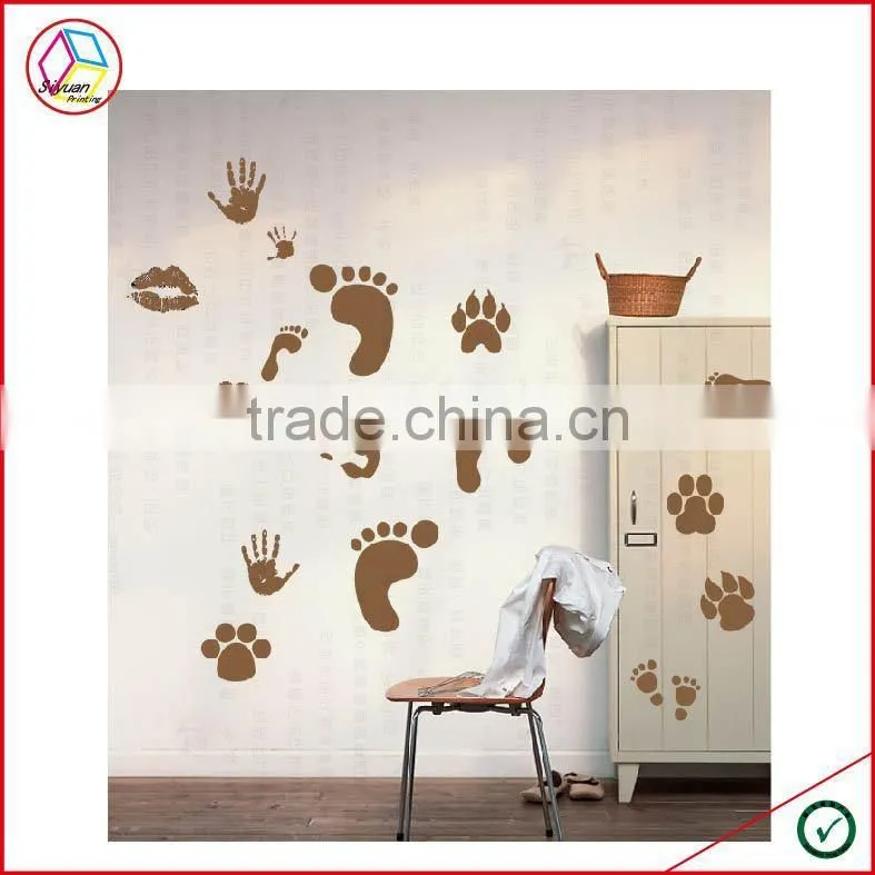 High Quality Footprint Sticker