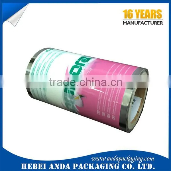 Plastic bar soap packaging /clear plastic roll packaging film for soap bag soap pouch