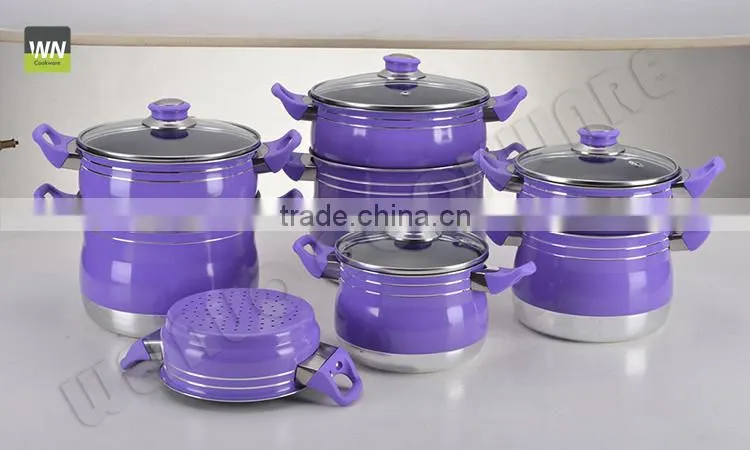 Aluminum Dual Layer Pot w/ mirror finish