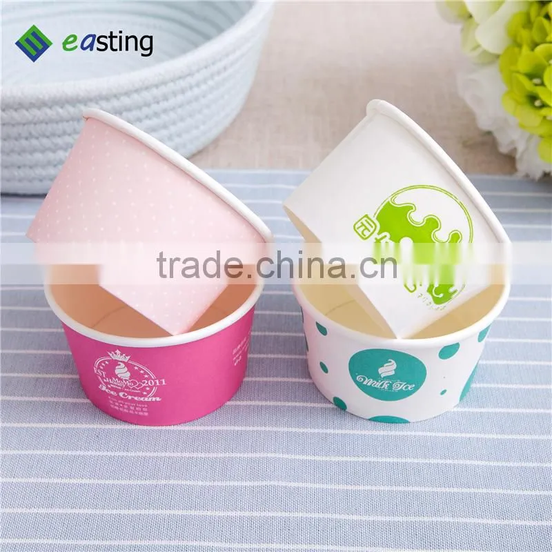 hot recycleable or disposable ice cream paper cup